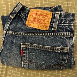 Vintage Levi’s Straight Fit Men’s size 31x32 (shrunk to size 30x32)